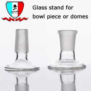 Accessori per fumatori Glass Stand Bowl Piece o Domes 14mm 19mm MaleFemale per Adapter Dab Oil Rigs