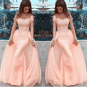 Vestidos de noite longo 2019 abendkleider sereia Lace rosa Formal vestido de baile árabes vestidos de noite robe de soiree