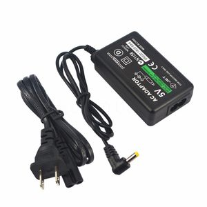 US EU-Stecker Home Travel AC-Adapter für PSP 1000 2000 3000 Slim Wandladegerät Netzteil mit Kabel DHL FEDEX UPS KOSTENLOSER VERSAND