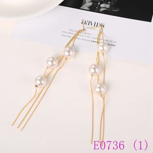 Smycken Örhängen 3 uppsättningar / Pack Mixed Ear Stud Hoop Charms Dangle Earring för Kvinnor Pearls Alloy Eroddrop E0736