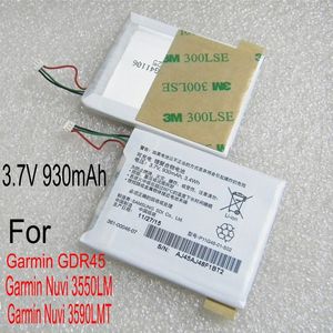 3.7V 3.4WH подлинный 361-00046-07 930 мАч батарея для Garmin GDR45 NUVI 3550LM 3590LMT