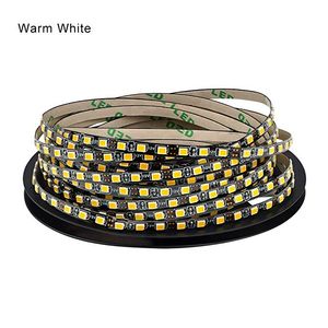 DC12V PCB preto IP44 lado 5mm 2835 Fita LED SMD diodo flexível lâmpada fita 120leds / m Tiras levaram ROLOS fita 5m