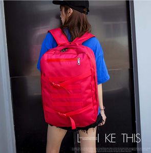 Four colors leisure comfort backpack large capacity backpack travel backpack nylon solid color