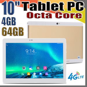 168 MTK6737 10.1 inch 10" Tablet PC Octa Core IPS Bluetooth 4GB 64GB 4G LTE Dual sim Phone Android 7.0 GPS