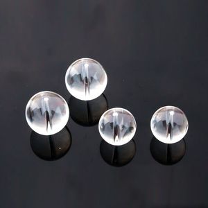 Glass Ball Carb Cap Bubble for Quartz Thermal Banger Flat Top Domeless Quartz Nail OD 25mm Glass Beads Ball Caps Thick Glass Water Pipes CB3