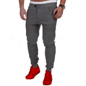 Homens de moda calças casuais homens calças de roupa calças de vestuário Hip Hop Baggy Harem Calças Mens Juntos Pantalones Hombre Moletom