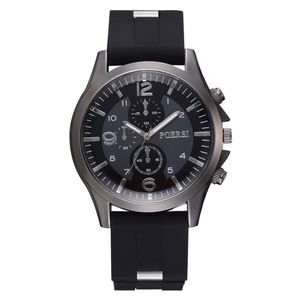 Susenstone Relogio Masculino Män Business Watch Plastband Sport Fashion Watch Simulerad Quartz Reloj Hombre Gåva