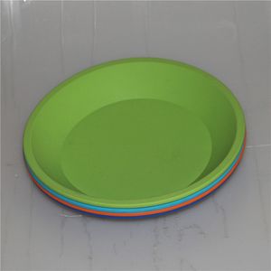 Najnowszy wosk Nonstick Silikonowy Okrągły Wosk Głęboki Dish Box Suche Herb Silikonowe Złęczeniowe Dish Tray Container do papierosa elektronicznego