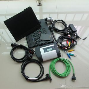 MB Yıldız Teşhis Araçları C4 HDD 320GB Xentry Das Dizüstü Bilgisayar X220 I5 4G Dokunmatik Ekran Tam Set 12V 24V Otomobiller ve Kamyonlar Tarayıcı Kullanıma Hazır