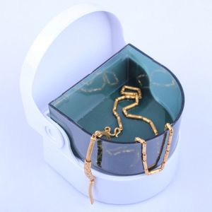 Mini Elektryczna Biżuteria Cleaner Naszyjnik Pierścienie Bransoletki Cordless Sonic Cleaner Jewelry Wibracje Maszyna do czyszczenia Proste Praktyczne Narzędzia