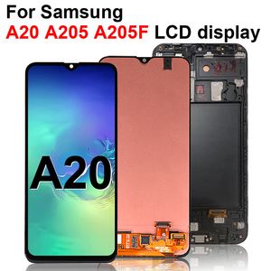 lcd samsung a20 amoled