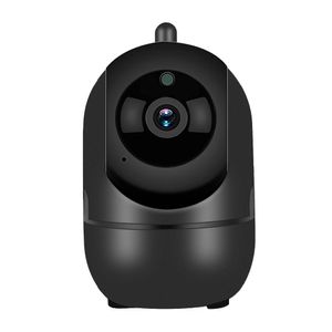 HD 1080P Wired Wireless Security Wifi IP Camera 3.6mm 2.0MP Lens Night Vision Two Way Audio Smart Home Video System Baby Pet Home Office - B