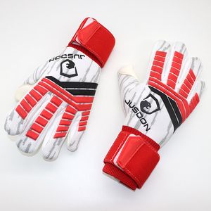 Jusdon Ny Modell Vuxna Gratis Frakt Latex Tyg Professionell Fotboll Fotboll Målvakt Handskar Utan Fingersave