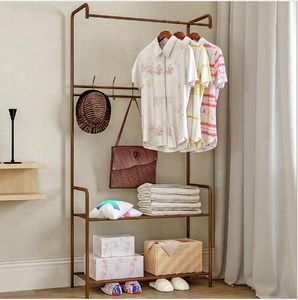 Clothes rack on the floor Bedroom Furniture hanger simple cloth racks household economic shelf