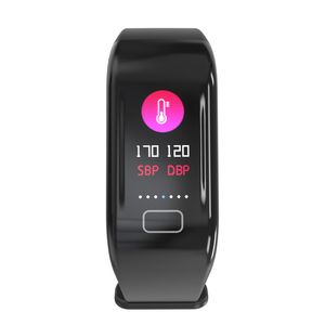 H10 plus smart armband blodtryck blod syre hjärtfrekvens monitor smart klockor vattentät pedometer sport smart klocka för ios android