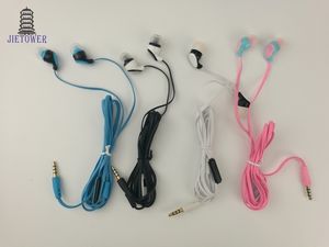 Neue Audifonos In-Ear-Kopfhörer mit Mikrofon, Nudel-Kopfhörer, niedliche Ohrhörer, Headset, Großhandel, CP-18, 100 Stück