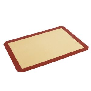 Silikonbakmattor Non Stick Sheet Mat Matkvalitet Linerkort Perfekt Bakeware för att göra