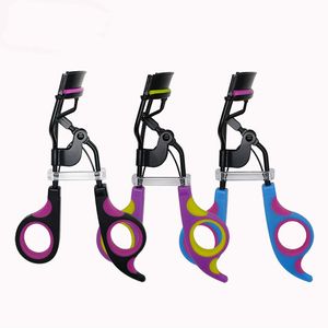 Wholesale- 6 colors Eye Lash Curler Eyelash Beauty Cosmetic Makeup Eyelash Curler Curling Eyes Tweezers for Eyelashes 30 pcs