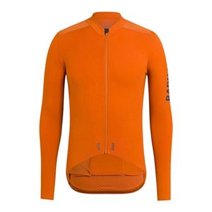 Mens Rapha Pro Team Cycling Long Sleeve Jersey MTB bike Tops Outdoor Sportswear Breathable Quick dry Road Bicycle Shirt Racing clothing Y21041605