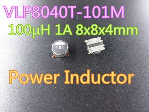 50pcs/lot Inductance VLP8040T-101M 100µH 1A 8x8x4mm in stock