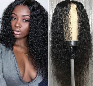 Parrucche per capelli umani anteriori in pizzo a onde profonde DIVA 250 Densità Capelli umani brasiliani pre pizzicati 360 parrucche umane in pizzo pieno per donne nere