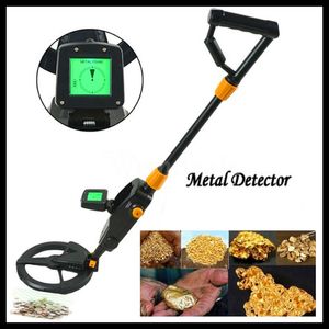 MD-1008A Underground Metal Detector Praia Ferramenta de Pesquisa de praia sob o Treasuer Gold Gold Digger LCD Diaplay Gold Coin Detect Finder Digger Hunter