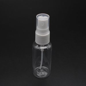 Großhandel 30 ml PET-Kunststoff-Spray-Desinfektionsflaschen nachfüllbare leere Nebelsprühflasche zum Reinigen von Alkohol auf Lager