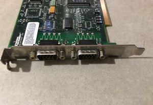 1 PC NI PCI-232/485.2CH RS-232 2 serial communication capture card Used Test In Good Condition