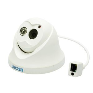 ESCAM QD100 720P IP Camera Network IR-Cut P2P IR Night Vision Motion Detection Support Onvif Camera - 220V EU-kontakt