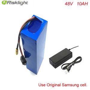 Rechargeable lithium battery 48v 10ah Electric Bike Battery 48V 10Ah 750W li-ion battery pack with charger