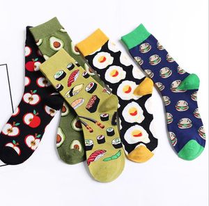 New vintage happy socks men british style colorful pattern plaid art sports socks outdoor hiking camping fishing cycling sock