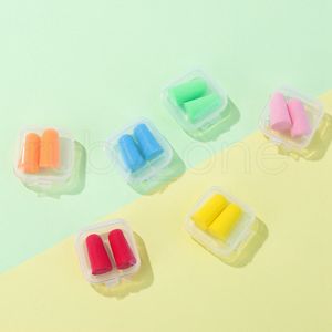 Soft Sponge Ear Plugs Sound Insulation Ear Protection Earplugs Anti-noise Sleeping Plugs For Travel Foam Soft Noise Reduction Tapones Para Los Odos De Esponja