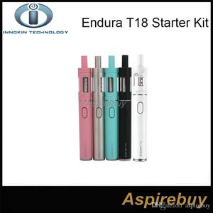 100% autentico Innokin Endura T18 Starter Kit 2.5mL Prisma T18 Serbatoio con 1000mAh Innokin Endura T18 Batteria ENDURA Innokin Starter Kit