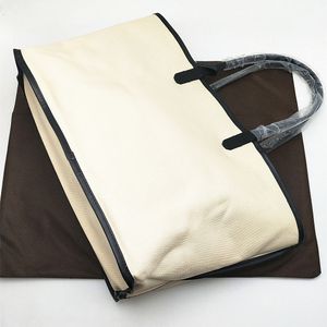 Moda Bolsas Femininas Clássicas Bolsas de Compras de Lona Revestida Senhora Grande Capacidade Totes Mulheres Bolsas de Praia Bolsas com Alça Forte