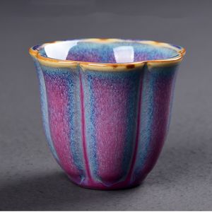 Kiln Change Glaze Herbata Cup Ręcznie Master Single Ceramic Cup Nowa klasyczna kolekcja Teacup