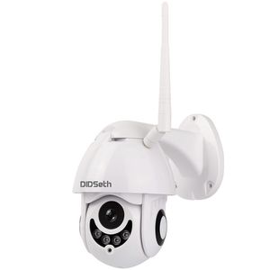 DIDseth DID - N56T - 200 Telecamera di rete IP 1080P da 2 MP Audio bidirezionale Controllo PTZ Rilevazione movimento Visione notturna IR