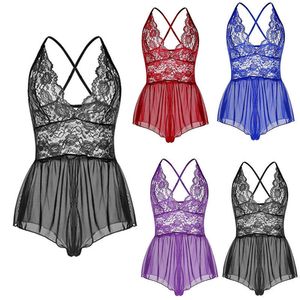 Sexy Lingerie Sleepwear Lace Women's G-String Teddy Underwear Babydoll Nightwear #R45