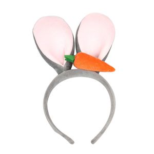 Kanin Carrot Headband Cartoon Crazy Animal Fox Säljer Söt Headbands Julfestival Performance Halloween Gratis Ship 10