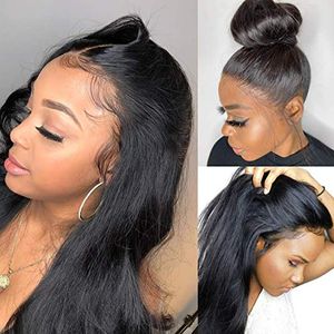 HD Transparent Lace Closure Wig 13x4 Laces Front Human Hair Wigs For Women mink Straight 360Lace Frontal diva1