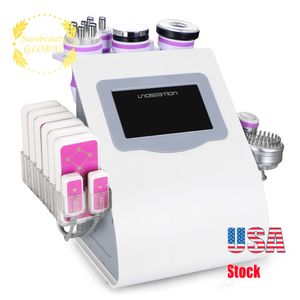 Summer Sale 9-1 40K Ultrasonic Cavitation RF Radio Frequency Vacuum Cold Photon & Micro Skin Care Beauty Machine