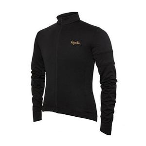 Męskie Rapha Pro Team Rower Długie Rękaw Jersey MTB Bike Topy Outdoor Sportswear Oddychająca Szybka Sucha Droga Koszula Rowerowa Odzież Racing Y21041629