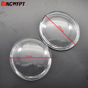 2pcs / set Ovala 100x93mm Dimlampor Lampor Temperat glas Anti-dimma glas för Toyota Auris Avalon Allion Avensis BB Corolla Camry