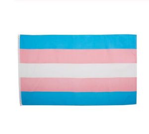 LGBT trans transgender pride Flag 3x5FT 90x150CM Home Decor Polyester Decoration
