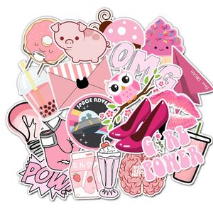 50pcs Lovely Stickers Cute Girl Stickers Car Waterproof Decales Aesthetic Trendy Girls Teens Sticker for Water Bottles Laptop Phone Motorcycle