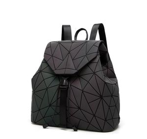 Designer-backpack pu handbag fashion brand Geometric ling, backpack laser package manufacturer wholesale fashion women bags free shippin