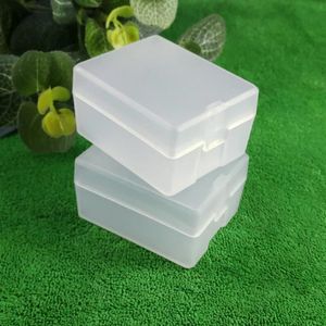 Frosted plastic box Storage Collections Product packaging box dressing case Mini Case Clear Small Box Fast Shipping NO351