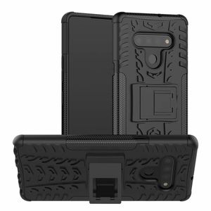 Çubuğu Hard Case Kapak For LG Stylo 6 LG Q51 Q510 K51 LG v60 G9 V50S G8X ThinQ V40 V30 V35 G7 ile Çift Katmanlı Darbeye İnce Koruyucu