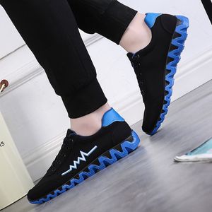 Bahar yeni erkek rahat ayakkabılar toptan Kore moda trendi tahta ayakkabılar düşük üst bez ayakkabılar