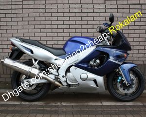 Yamaha YZF600R Thundercat YZF 600R 600 R YZF-600R 1997 ~ 2007 실버 블루 페어링 오토바이를위한 바디 페어링 키트