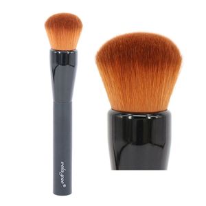 vela.yue Smooth Face Cheeks Makeup Brush Silk Finish Blush Powder Cream Crease Highlighter Blending Contour Make Up Brushes Beauty Tool